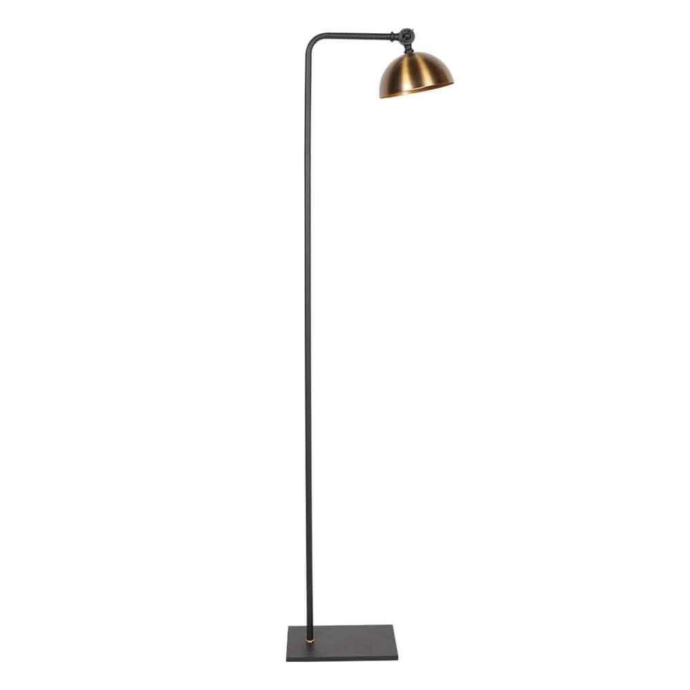 Stehlampe Pintino schwarz mit bronze