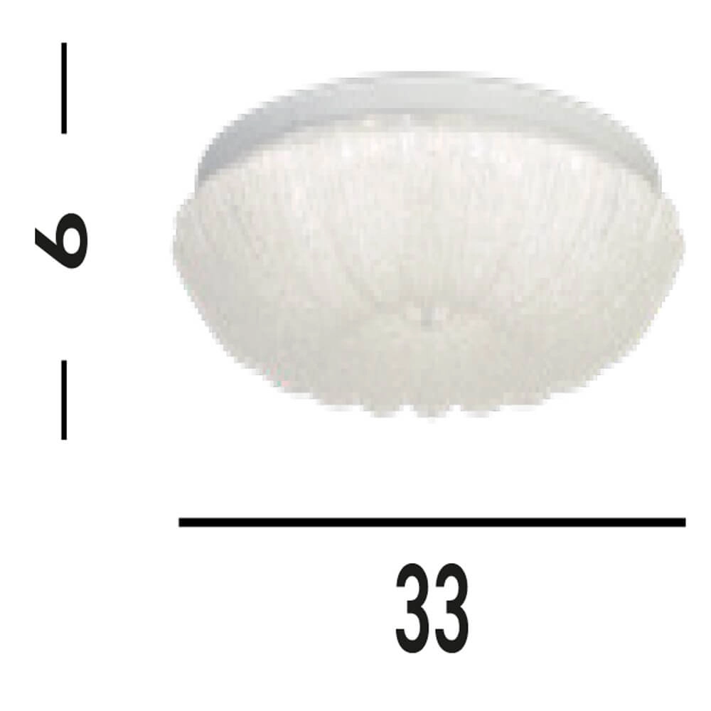 Deckenlampe Pandora Chrom Searchlight 5053423274164