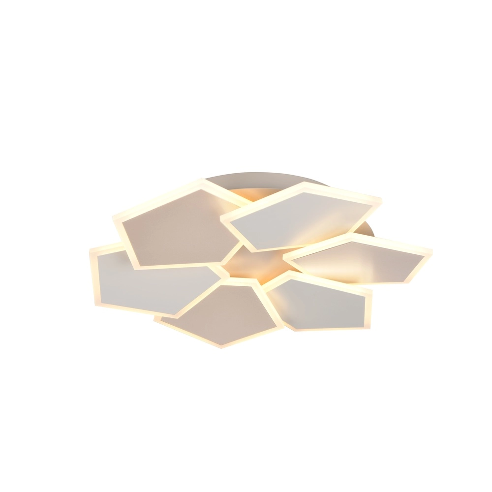 Einzigartige Deckenlampe Zaya S mocha brown Trio 4017807684995