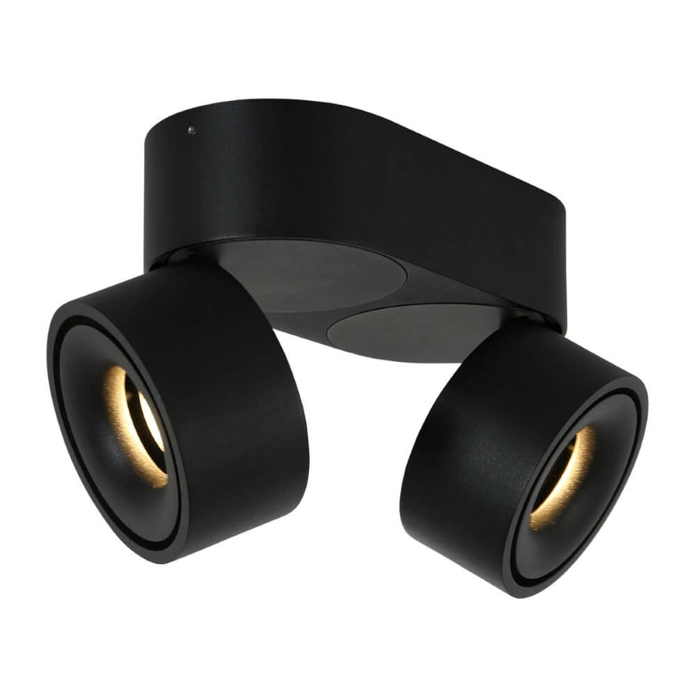 Spotlampe Fez Black 2-flammig schwarz Steinhauer 8712746132502