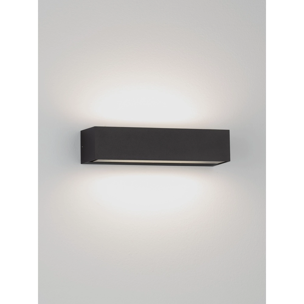 Elegante Wandlampe Lane schwarz 22 cm – 21 W Lyora 5212017496737
