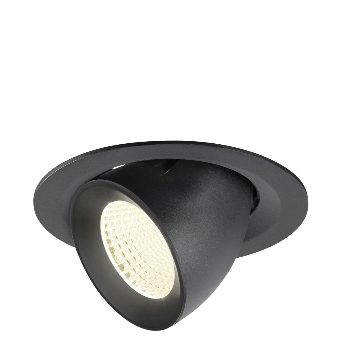 Einbau-Strahler Numinos Gimble M schwarz 4000K - 40gr SLV 4024163311748