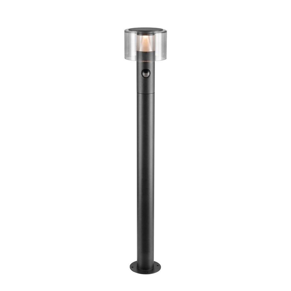 Gartenleuchte Taha 90cm schwarz mit Sensor SLV 4024163318235