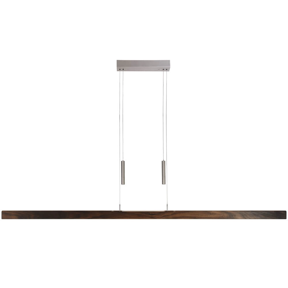 Hängelampe Leonora 160 cm - Walnuss geölt