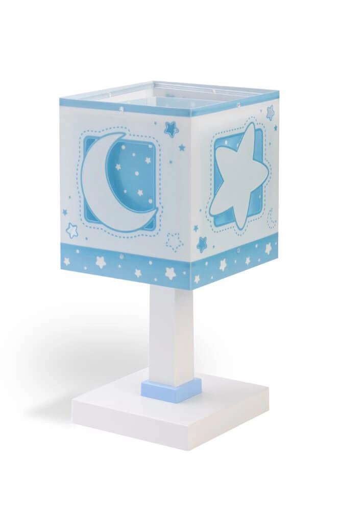 Kinderzimmer-Tischlampe Moonlight sanftes Blau Dalber 8420406000381