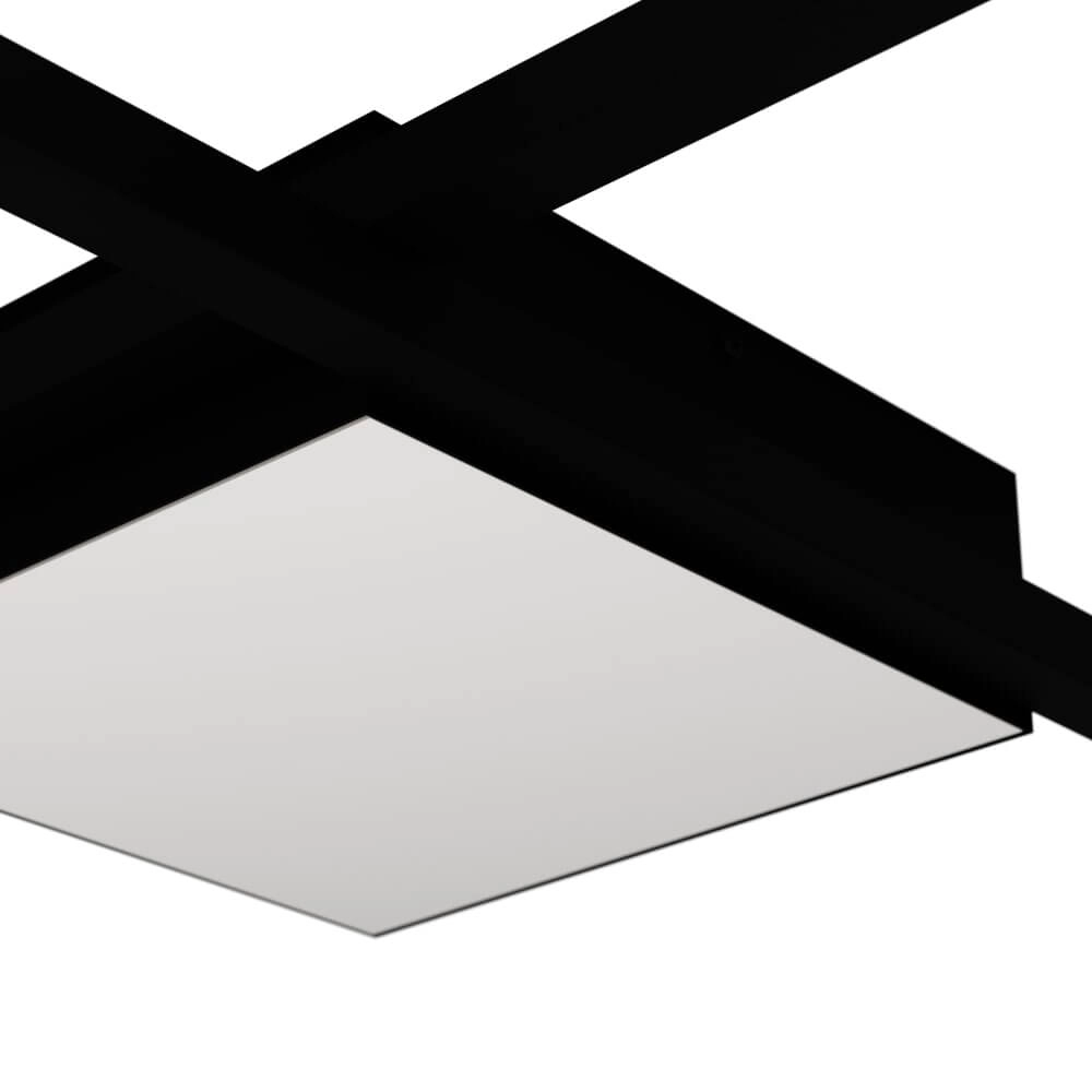 LED-Deckenleuchte Viareggio Schwarz Stars of Light 9002759396893