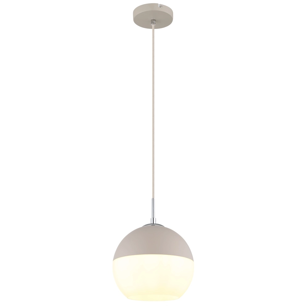 Pendelleuchte Ragusa sandbraun Ø 25cm