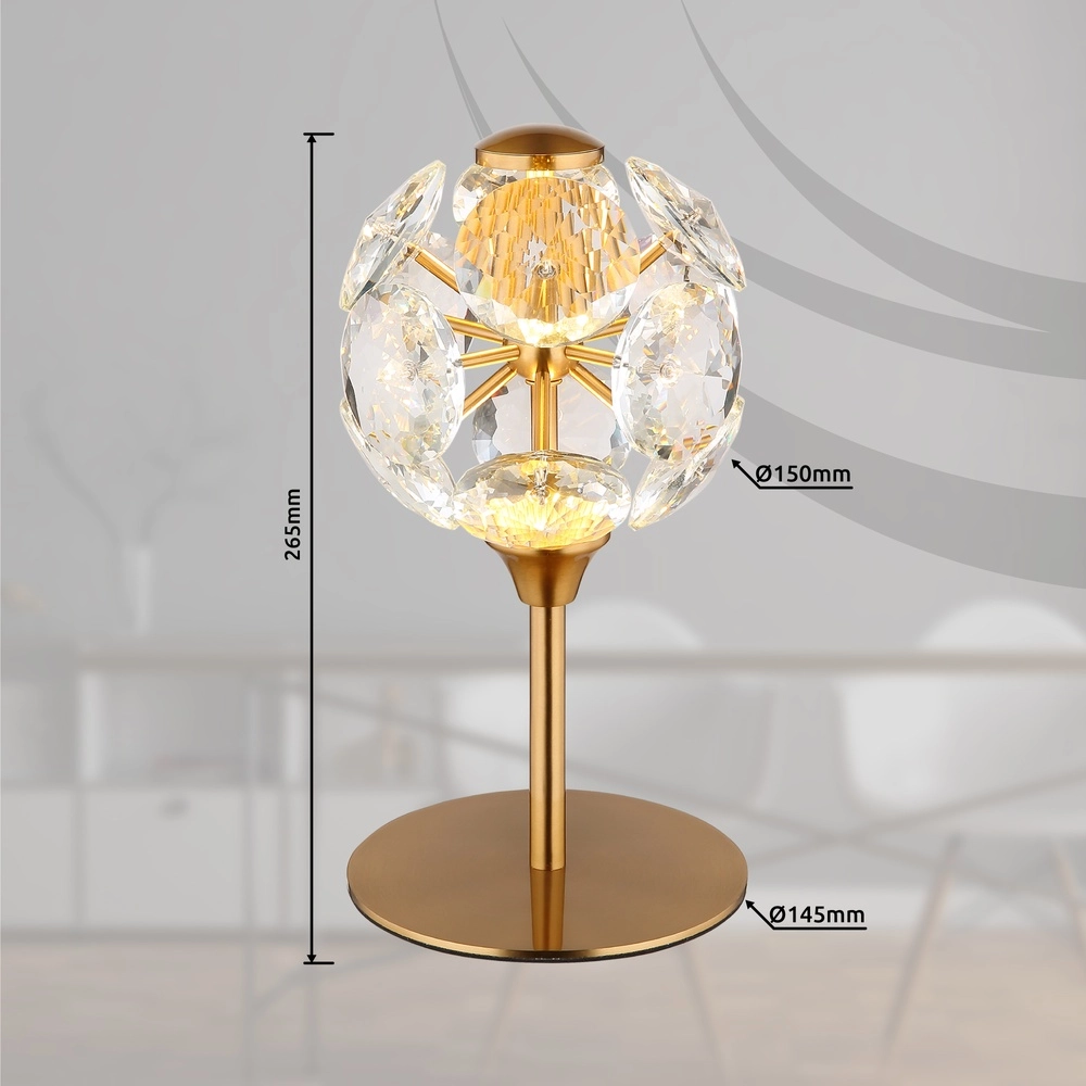 Tischlampe Virina Gold Globo 9007371458622