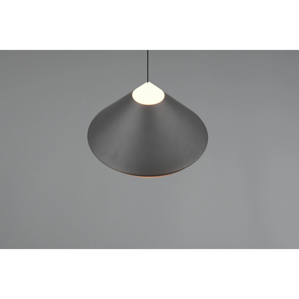 Moderne Pendelleuchte Laguna Ø 30cm schwarz Trio 4017807677508