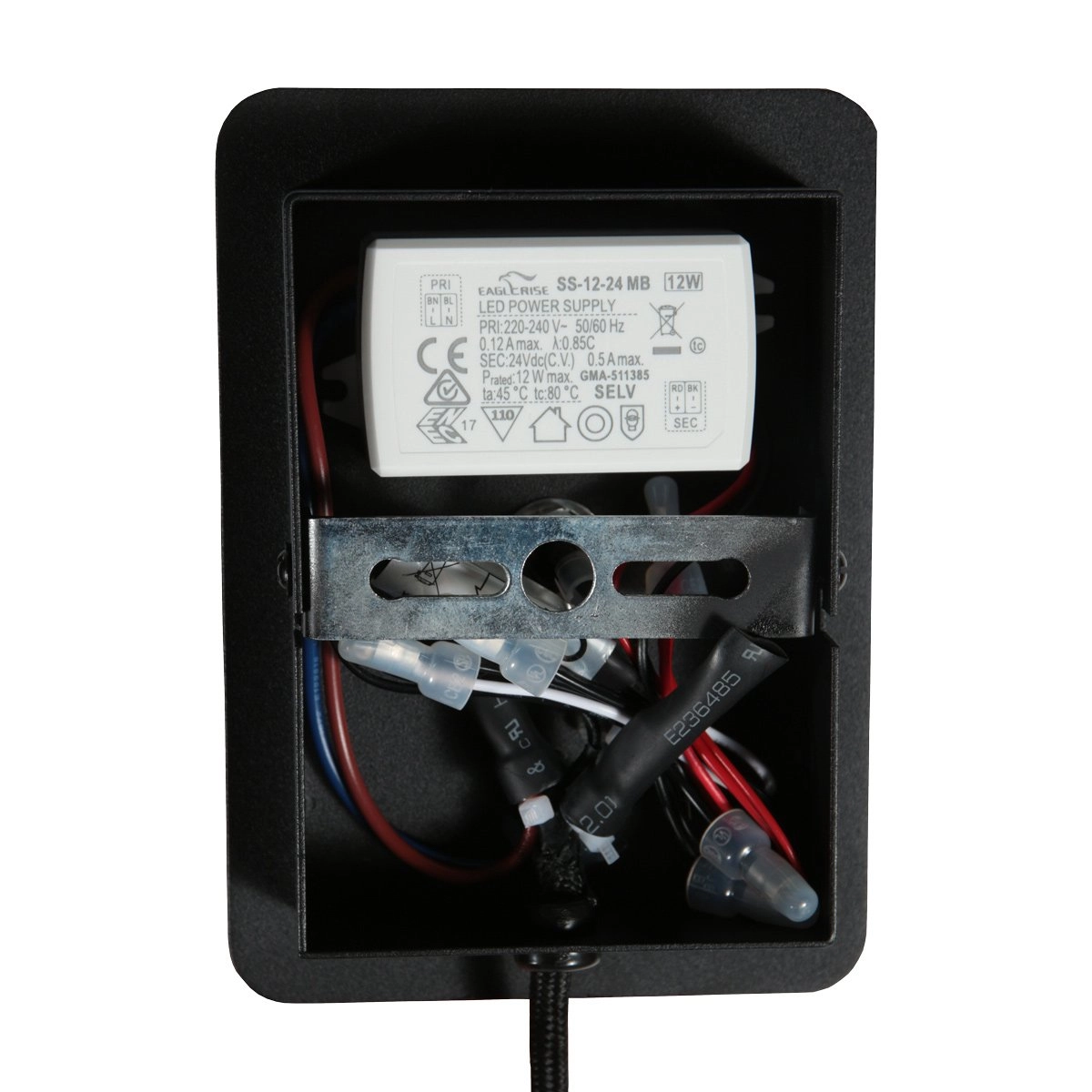 LED-Wandlampe Belluno Messing mit Glas – dimmbar Steinhauer 8712746183931