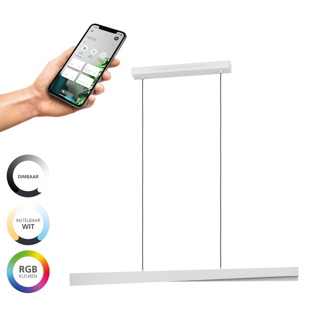 Intelligente Pendelleuchte Bolognano-Z Design Grau