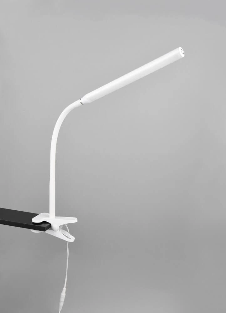 Klemm-Schreibtischlampe Nevada flexibel - weiß Trio 4017807618150