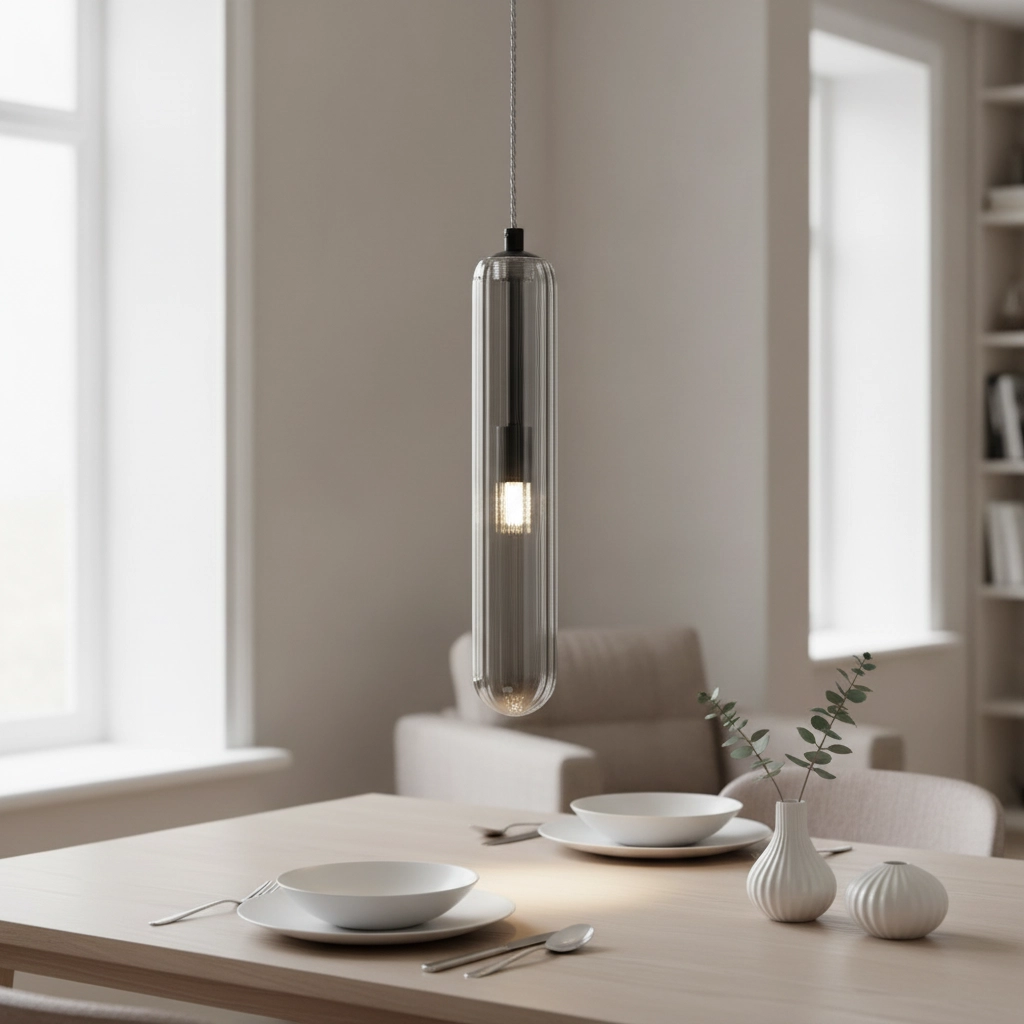 Design-Pendelleuchte Gustave schwarz einfach