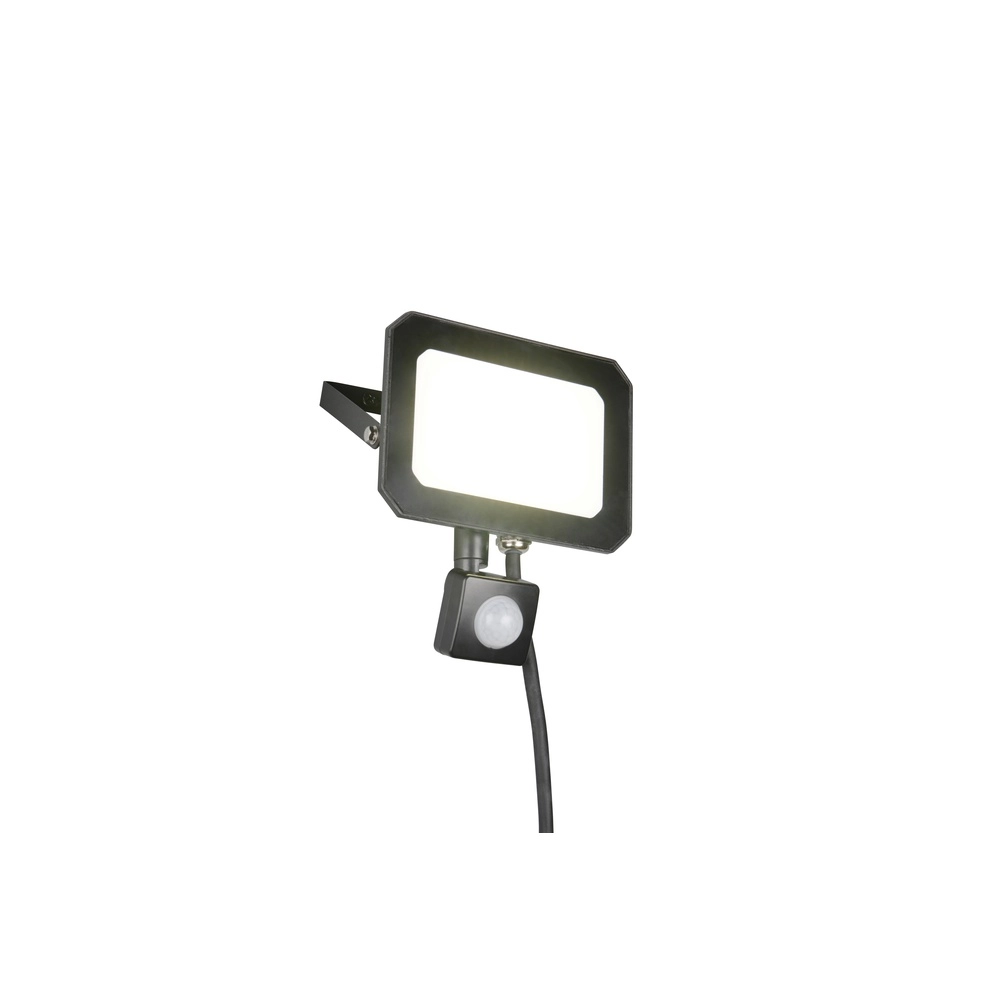 Wandleuchte Funchal schwarz 30W mit Sensor Trio 4017807648096