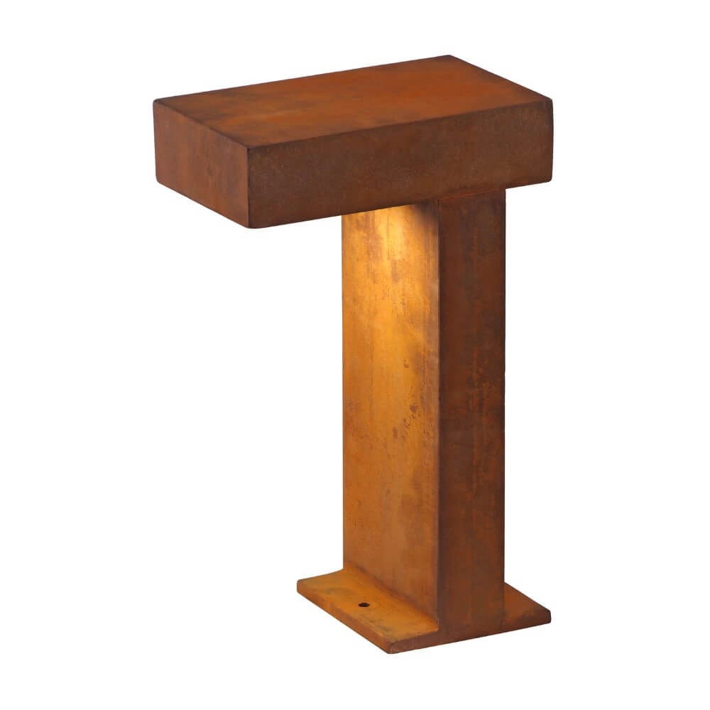 Beleuchtung des Weges Rusty 40cm rostbraun