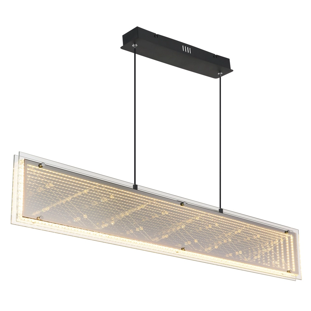 Pendellampe Mirrora Schwarz Globo 9007371575855