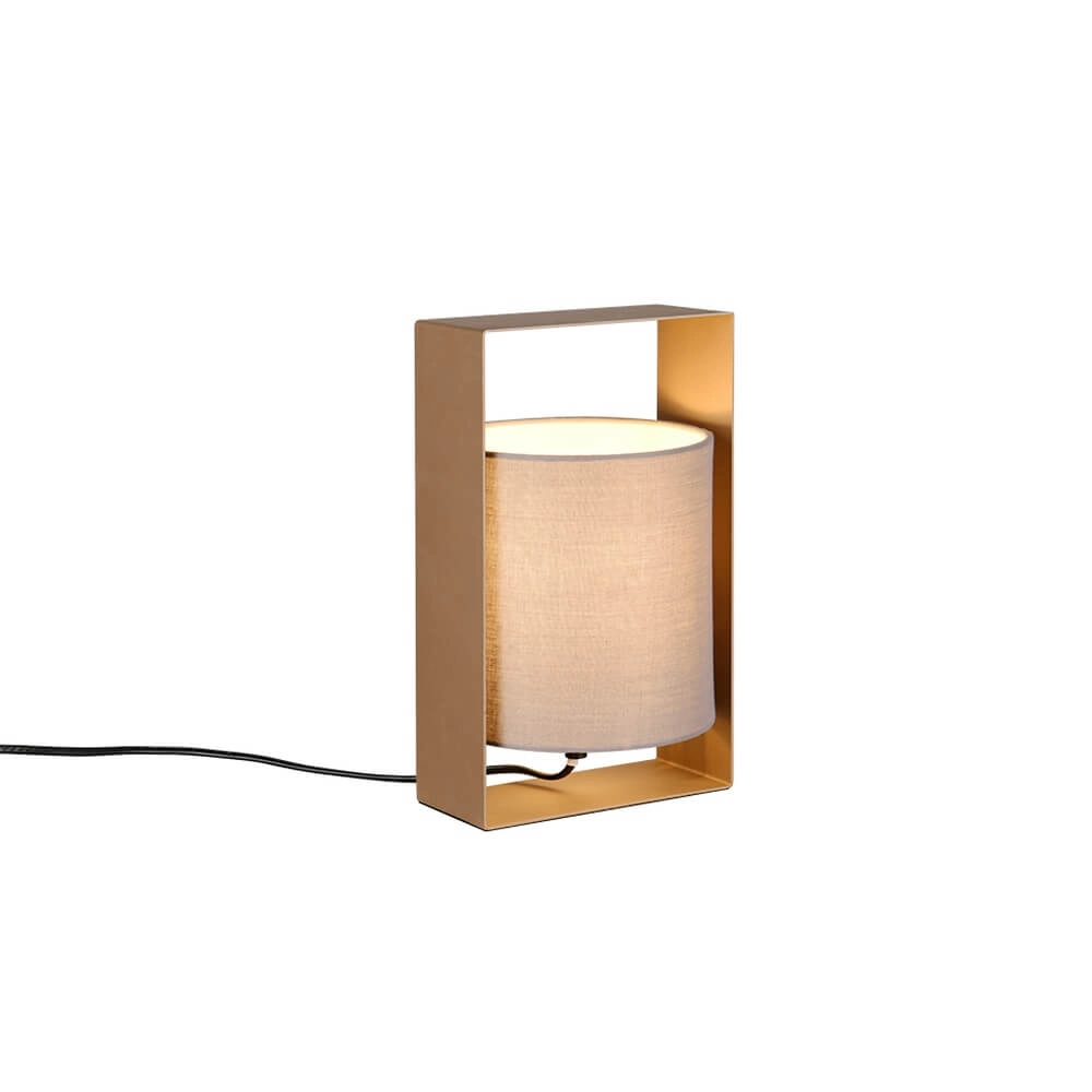 Design-Tischleuchte Pail kaffeebraun