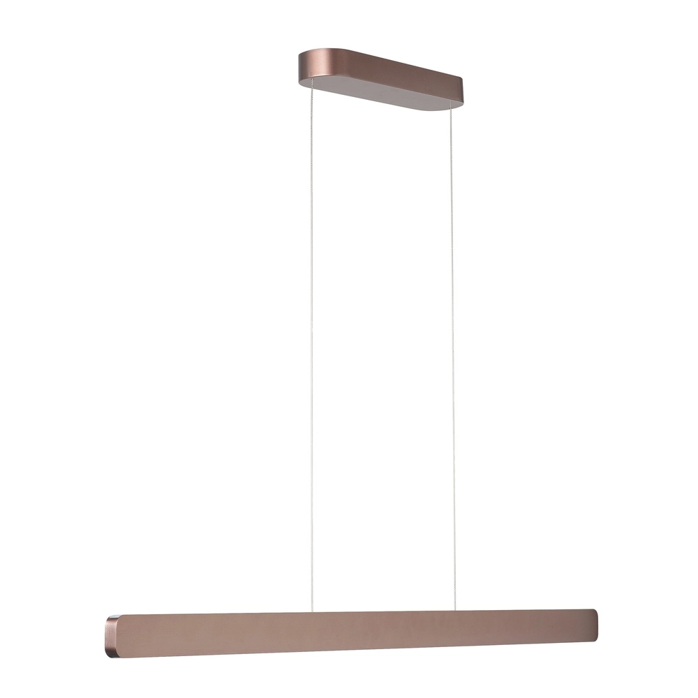 Pendellampe Kaia 120 cm lila Gold