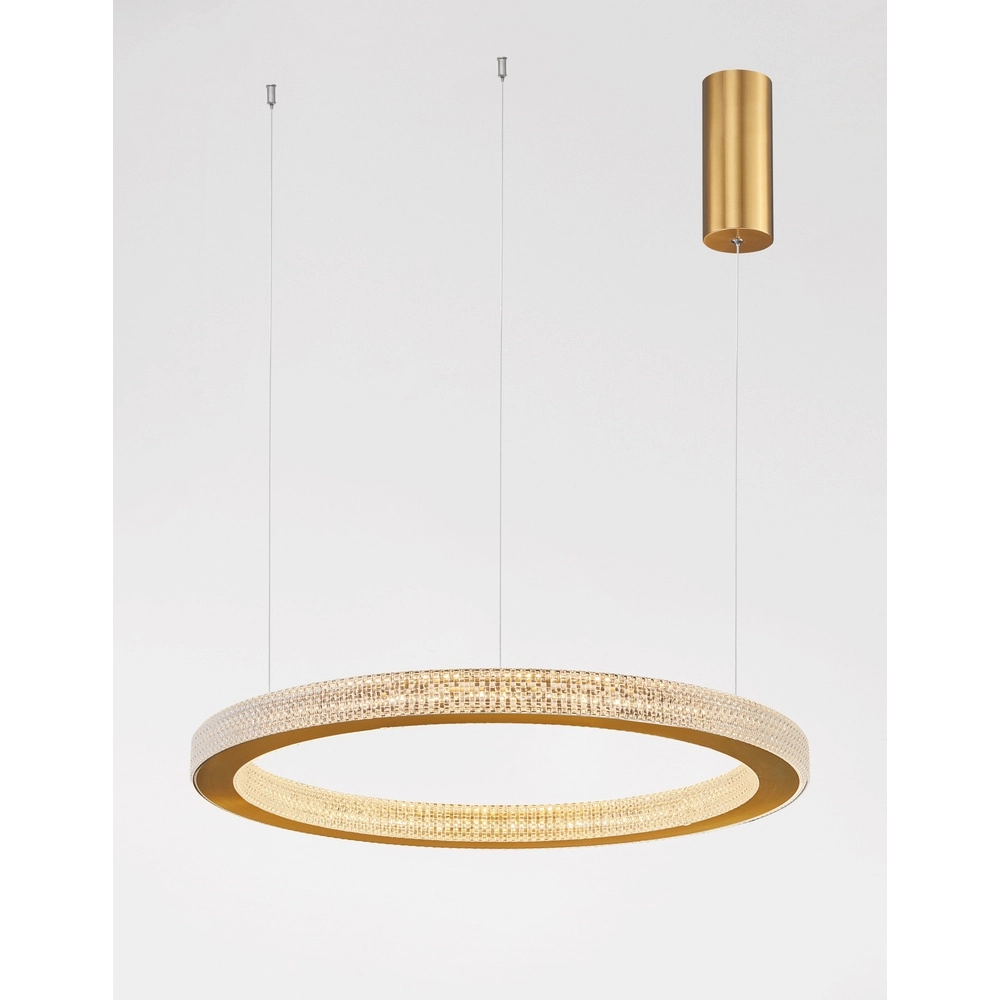 Pendelleuchte Fiore gold Ø 60cm Lyora 5212017424136