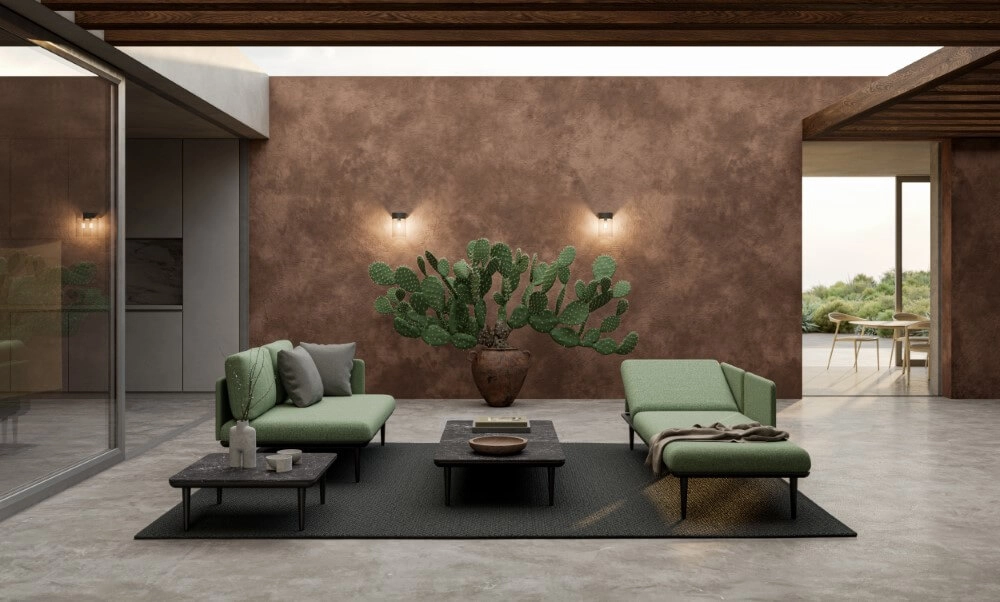 Wandleuchte Tesla Rauchglas Royal Botania