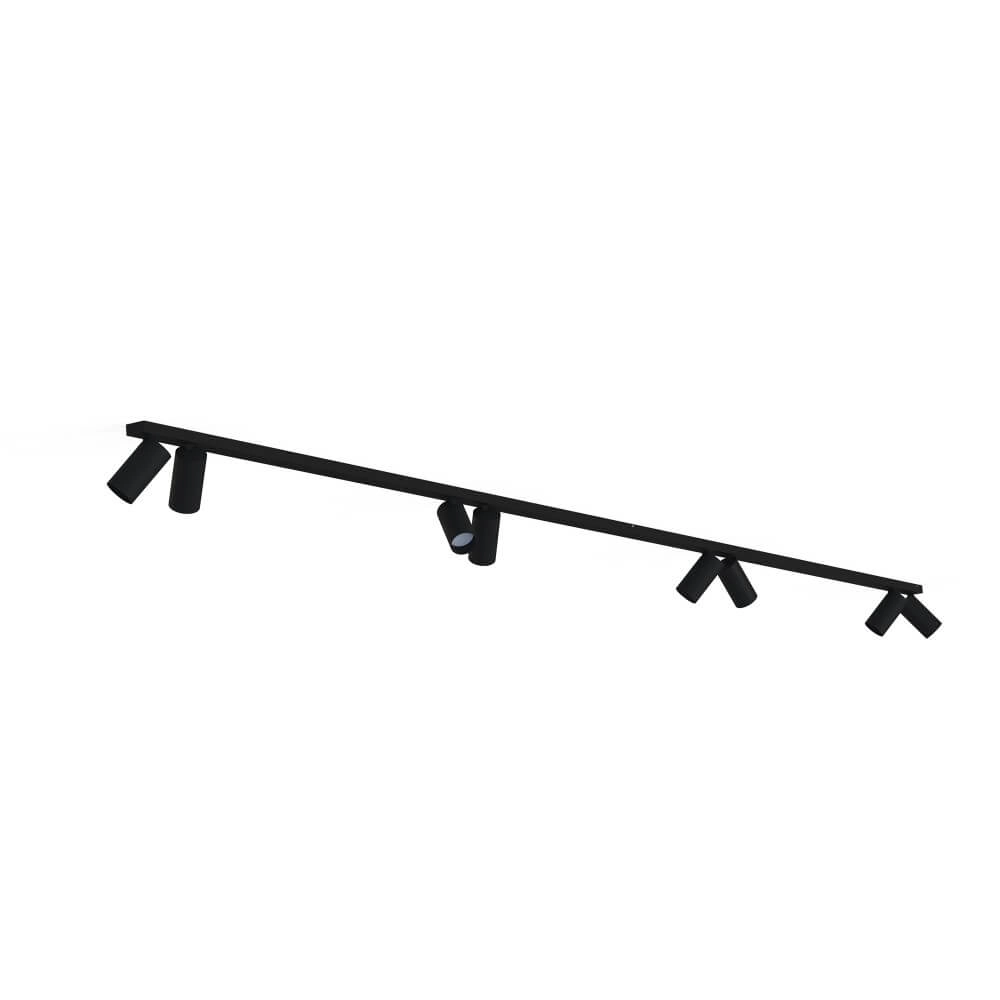 8-flammig-Aufbauspot Mono 300 cm