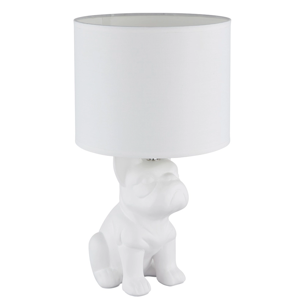 Tischlampe Dogo Hund White mit Mütze Globo 9007371569687