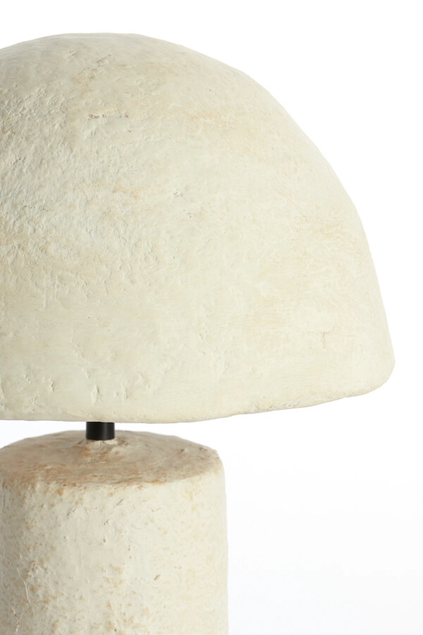 Tischlampe Qazu japandi Ø 30cm Light & Living 8717807700355