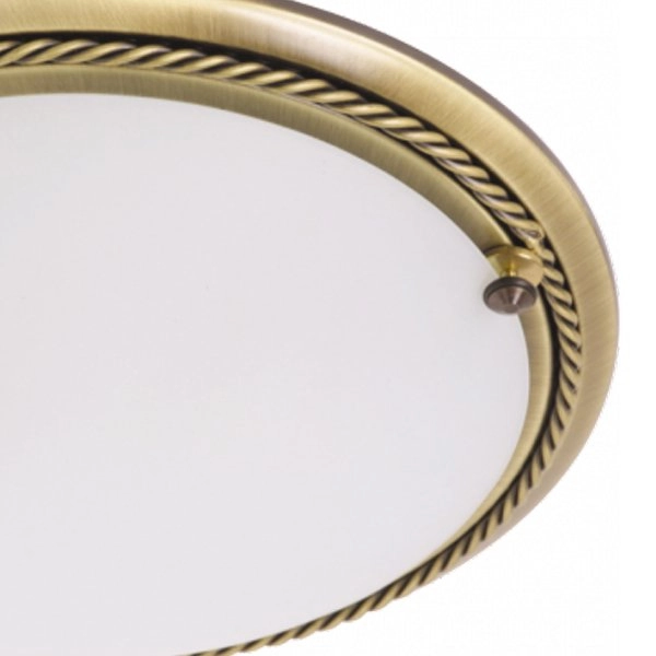 Lampe Ceiling and Wall Oder Wandlampe 30 cm Bronsbruin Steinhauer 8712746023077