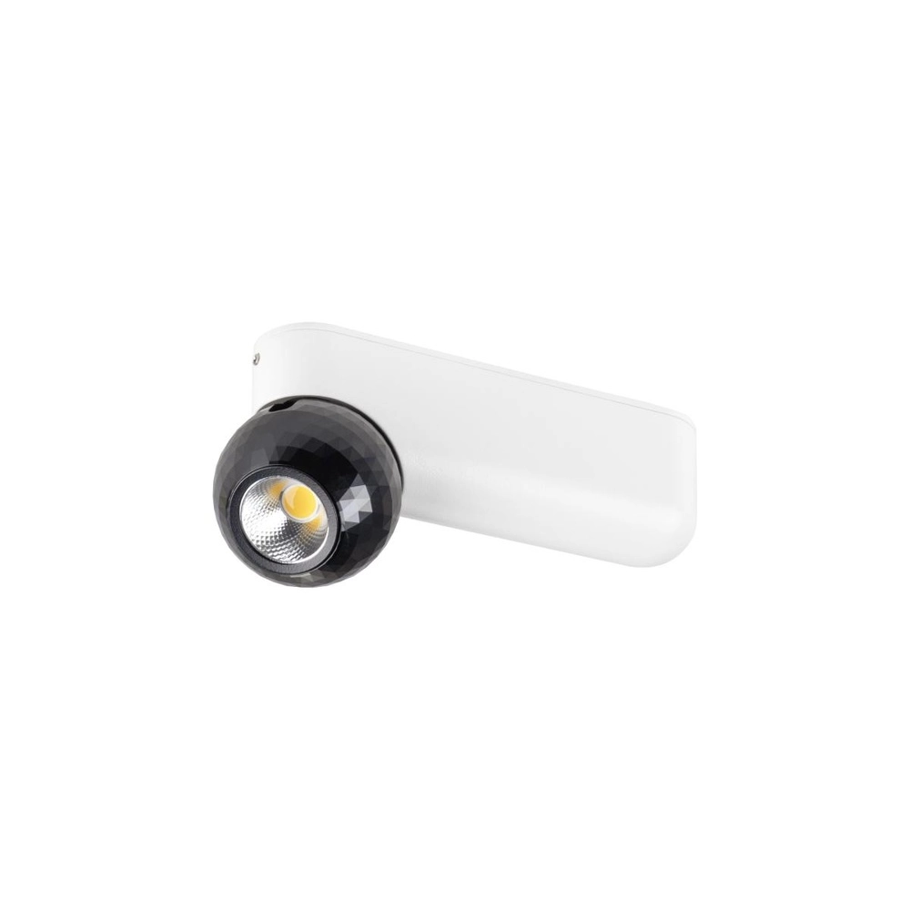 Deckenlampe Dysko weiß mit schwarzem Knöchel SLV 4024163317238