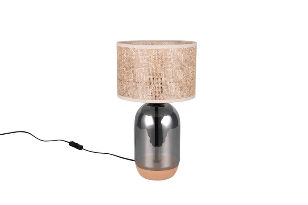 Ländliche Tischlampe Tara Ø 25cm Trio 4017807620597