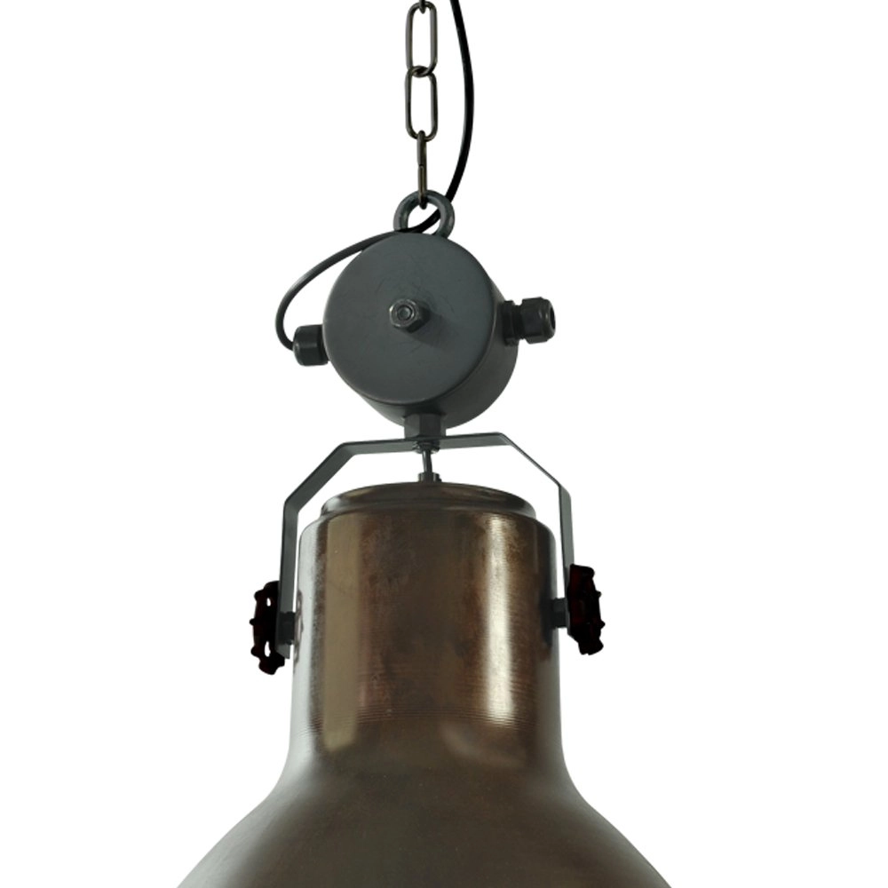 Pendelleuchte Industria 58 Block Kupferbraun mit schwarz Masterlight 8718121232935