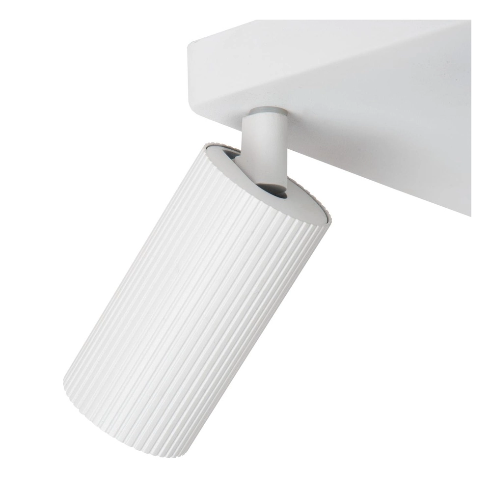 Oberflächenmontierter Deckenspot Clubs 4-Licht weiß Lucide 5411212093530