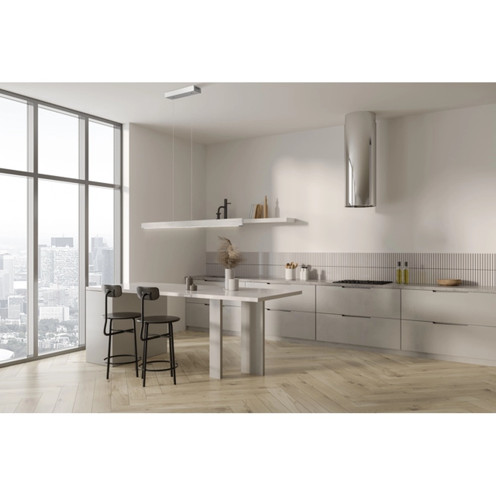Design-Pendelleuchte Atina 130cm Nickel matt Masterlight 8718121345499