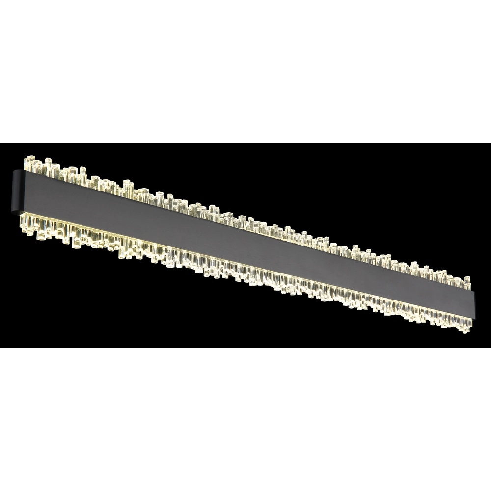 Schwarze Wandlampe Stalagmita 70,5 cm Globo 9007371569755