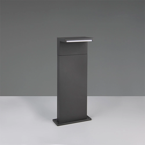 Moderne Gartenlampe Ravi Anthrazit mit Sensor 50 cm Trio 4017807686913