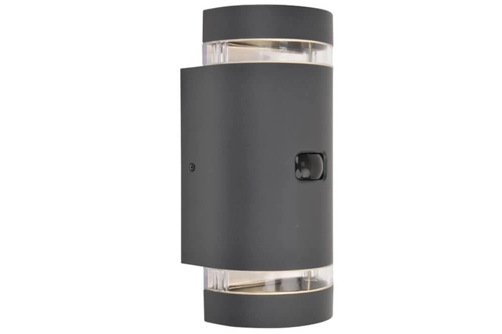 Design-Wandleuchte Focus Anthrazit mit Sensor Lutec 6939412014968