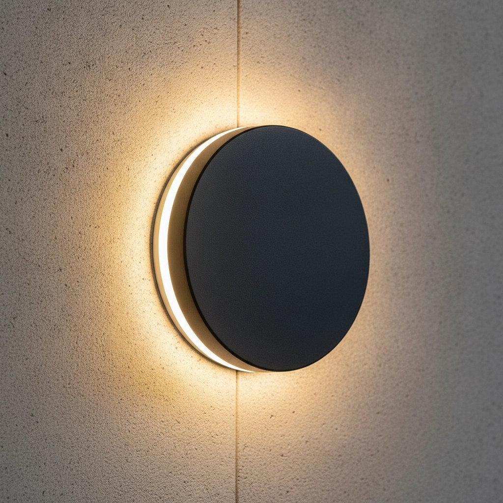 Design-Wandleuchte Suite grau