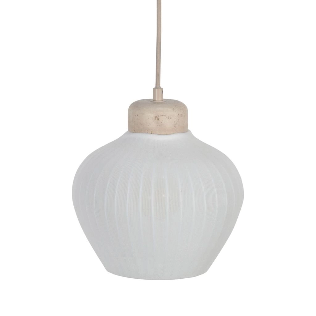 Pendellampe Travino sandbraun Ø21 cm Steinhauer 8712746184365