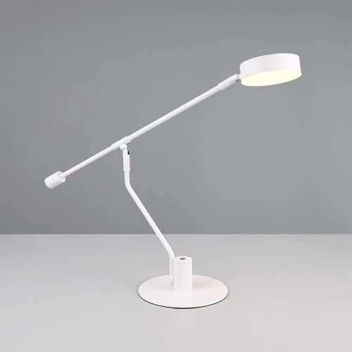 LED-Schreibtischlampe Manduro Weiß Trio 4017807616002
