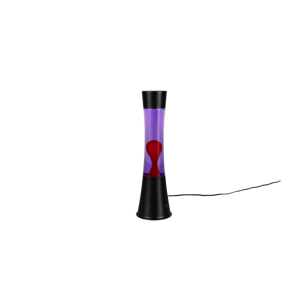 Lavalampe Etna schwarz mit rot Trio 4017807668506