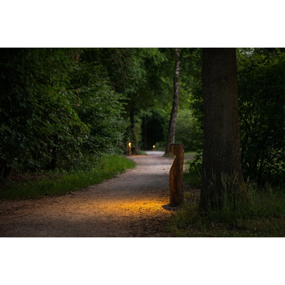 Holzwegbeleuchtung Bosco Kastanie – 65 cm – 2700.000 km Timberlab 8716803513709