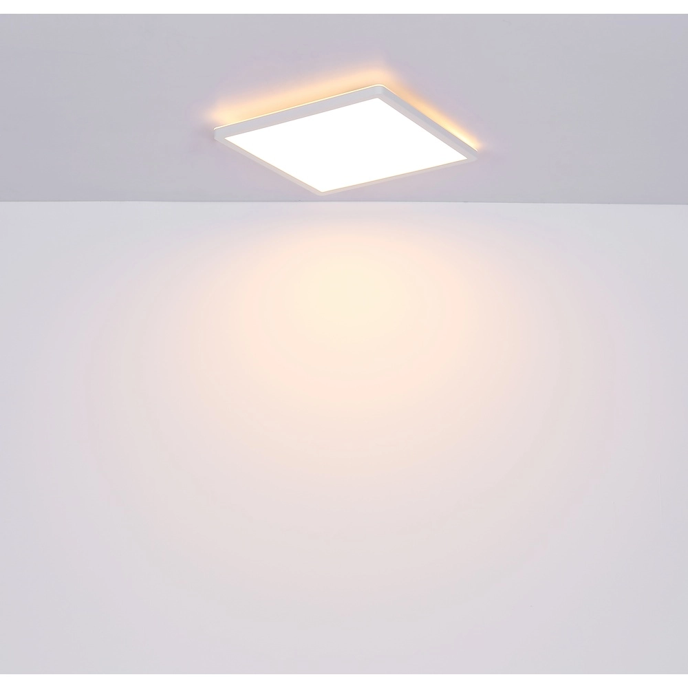 Deckenlicht Sapana Quadrat 29,4 cm weiß Globo 9007371402403