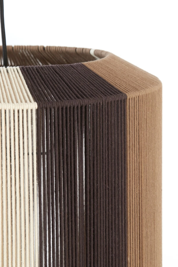 Pendelleuchte Kozana braun Ø 48cm Light & Living 8717807758790