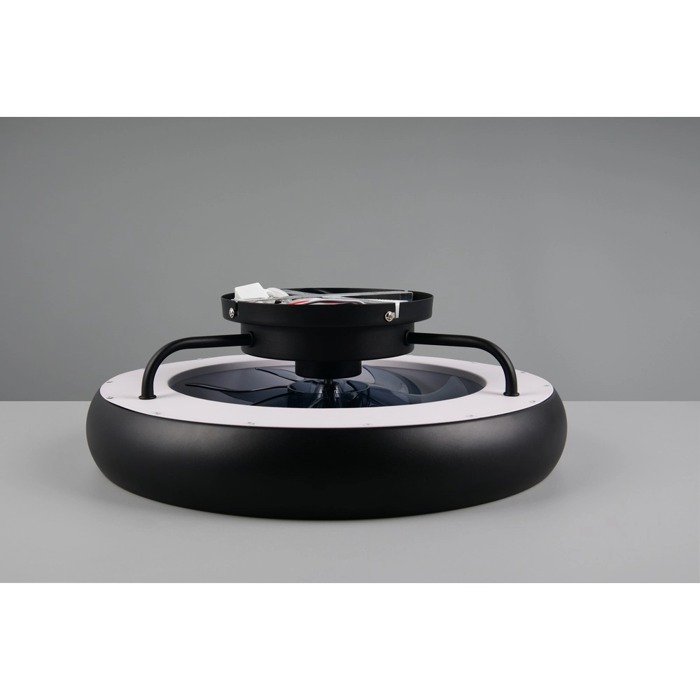Eleganter Ventilator Muonio Schwarz Trio 4017807688221