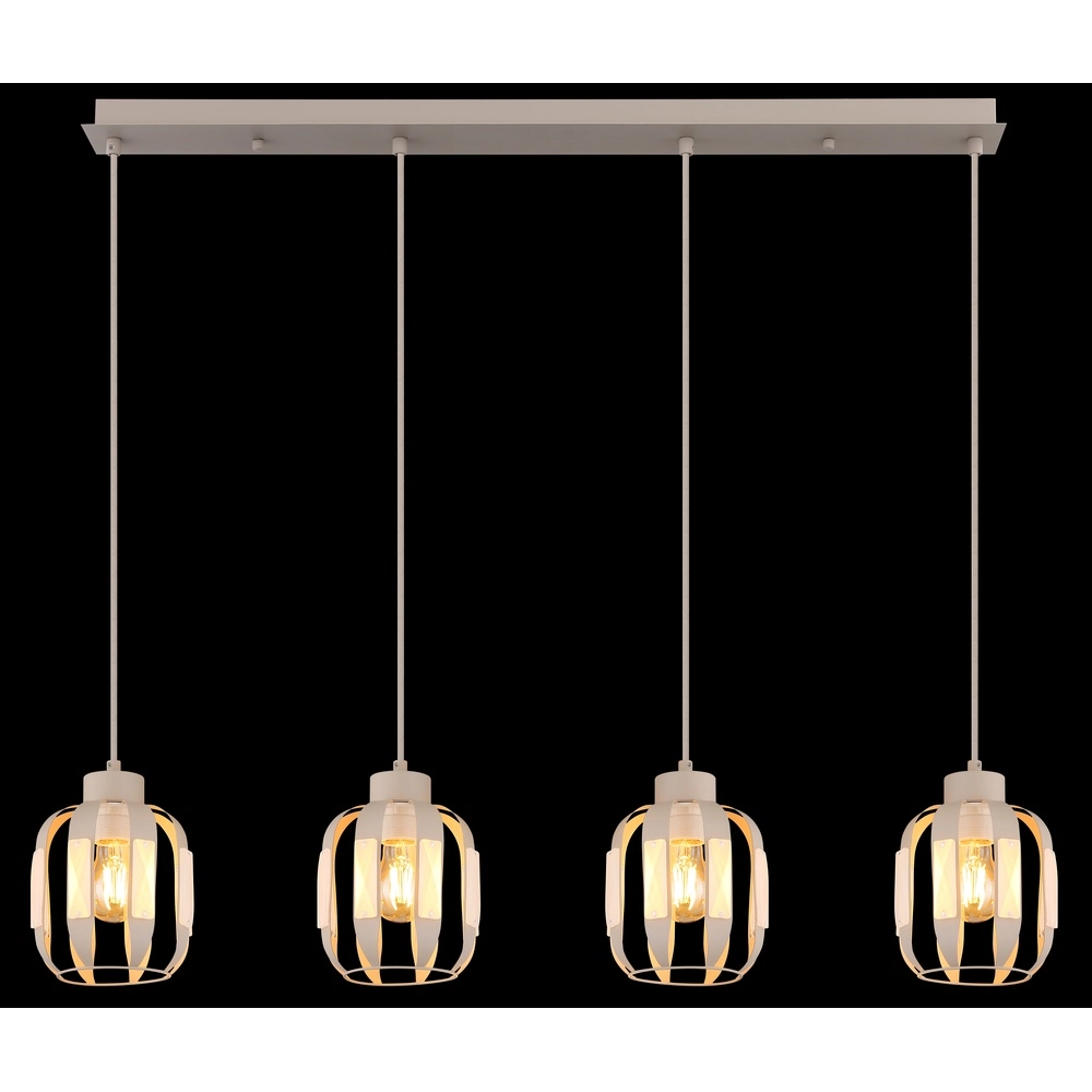 Essaal-Pendellampe Arlen 4-hell sandbraun Globo 9007371580569