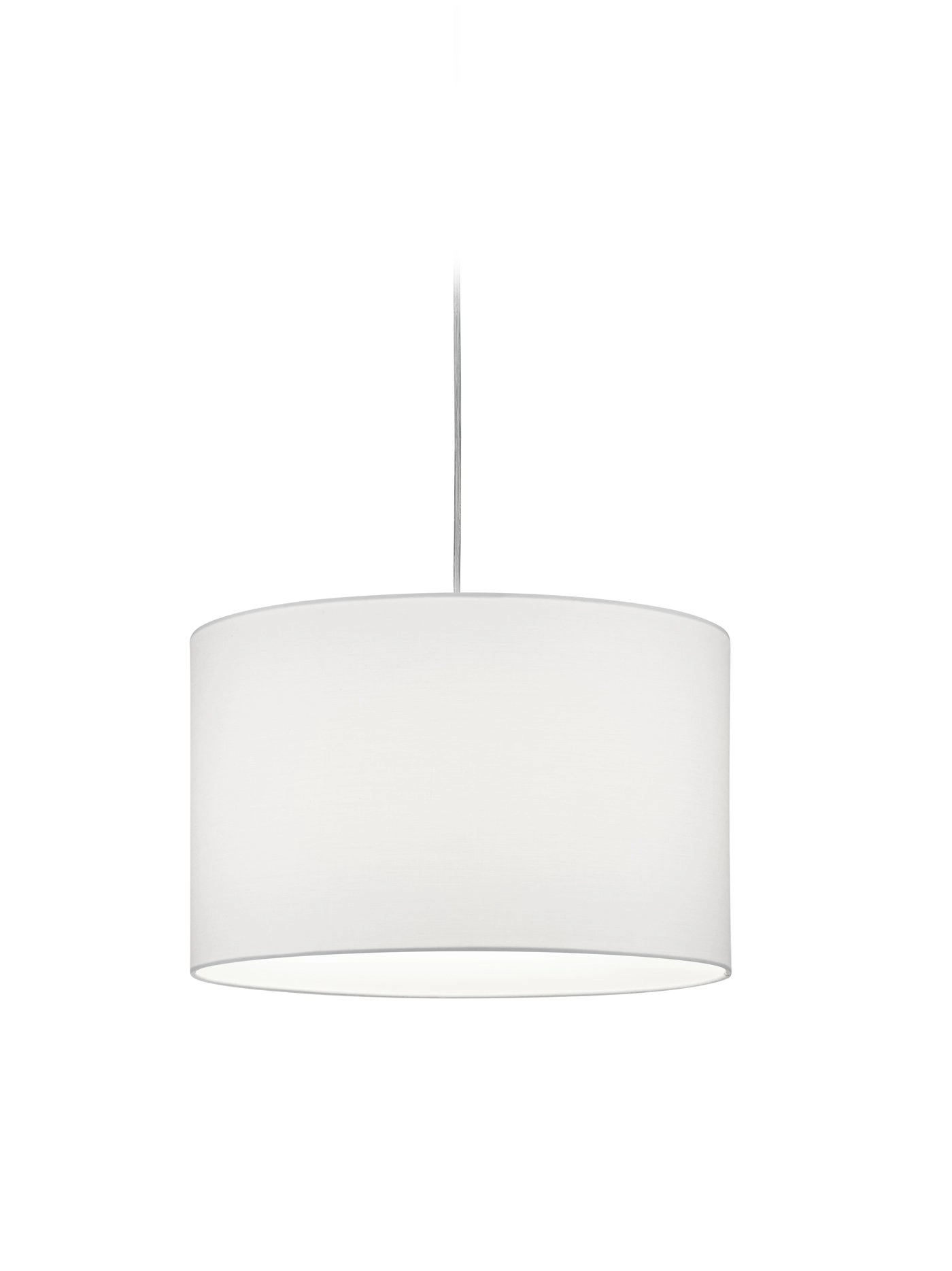 2-Phasen-Schienenpendelleuchte Duoline Ø 40cm weiß