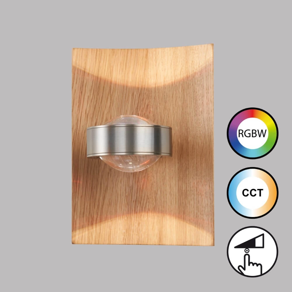 Wandlampe Shine-Wood LED Fischer & Honsel 4003694305426