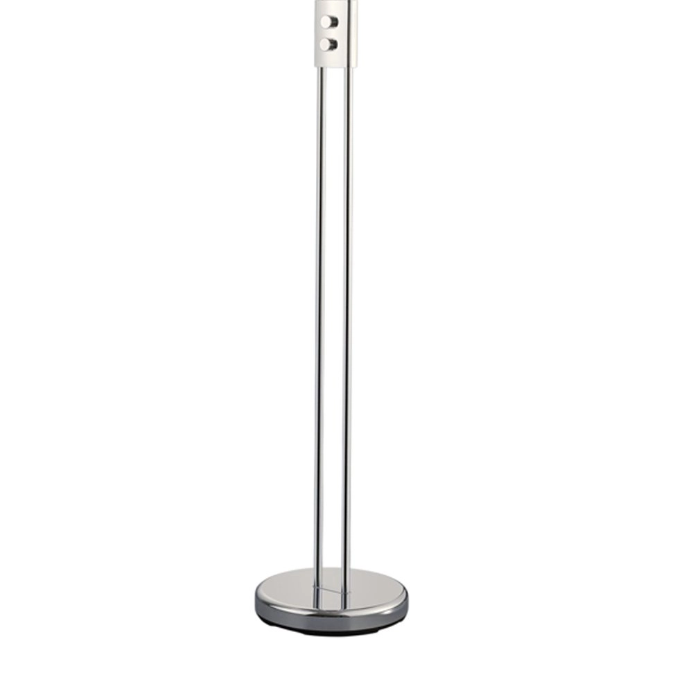 LED Standleuchte Chris 2-leichter 180 cm chrom Trio 4017807336795