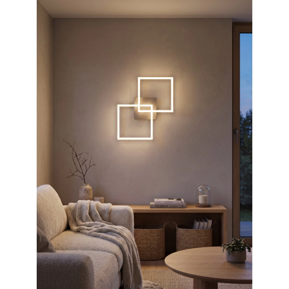 Moderne Deckenlampe Trail 60 cm sandbraun Trio 4017807713572