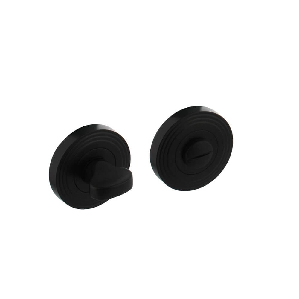 Verschluss der Toilette Tira rund verdeckt schwarz Intersteel 8714186568286